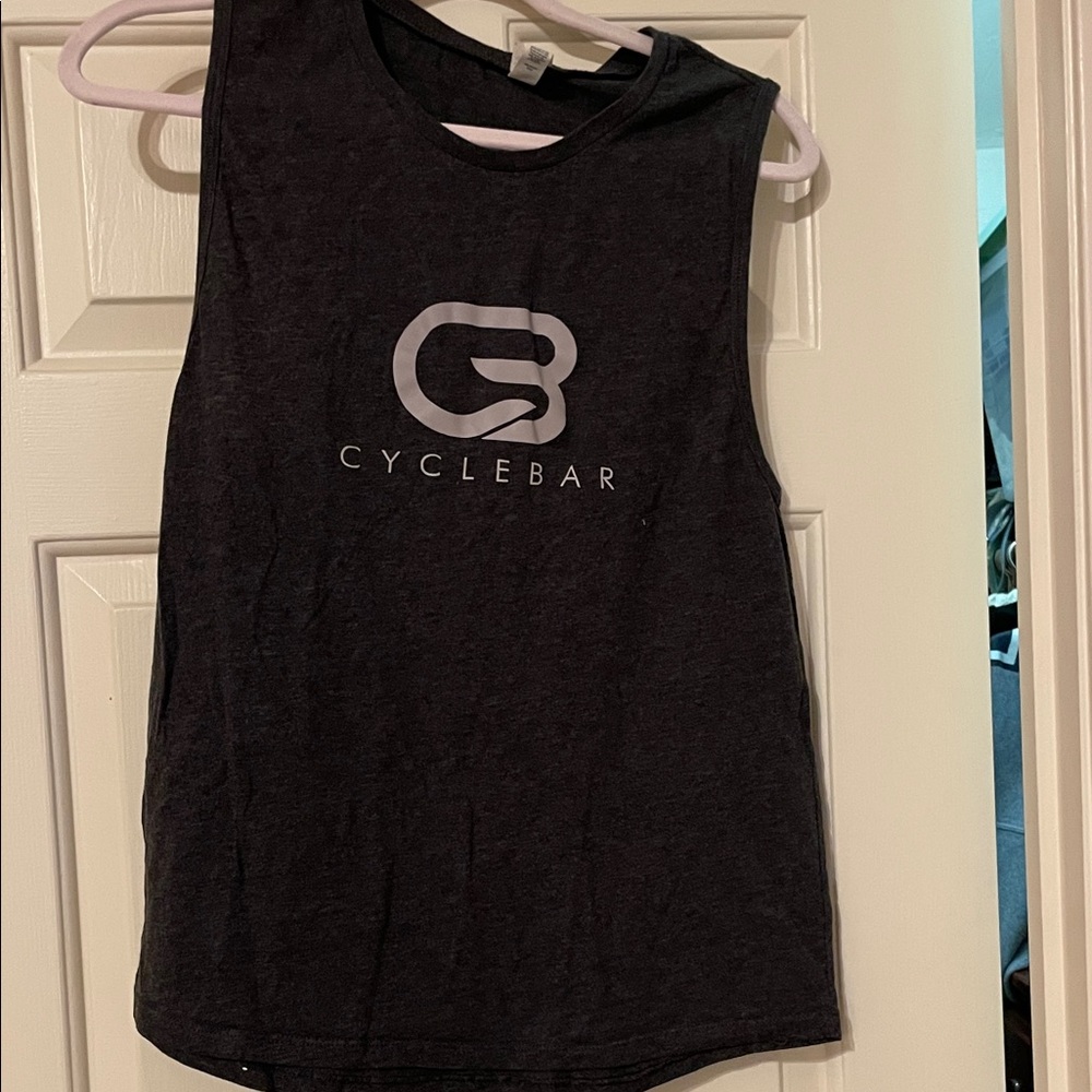 CycleBar Charcoal Sleeveless Shirt